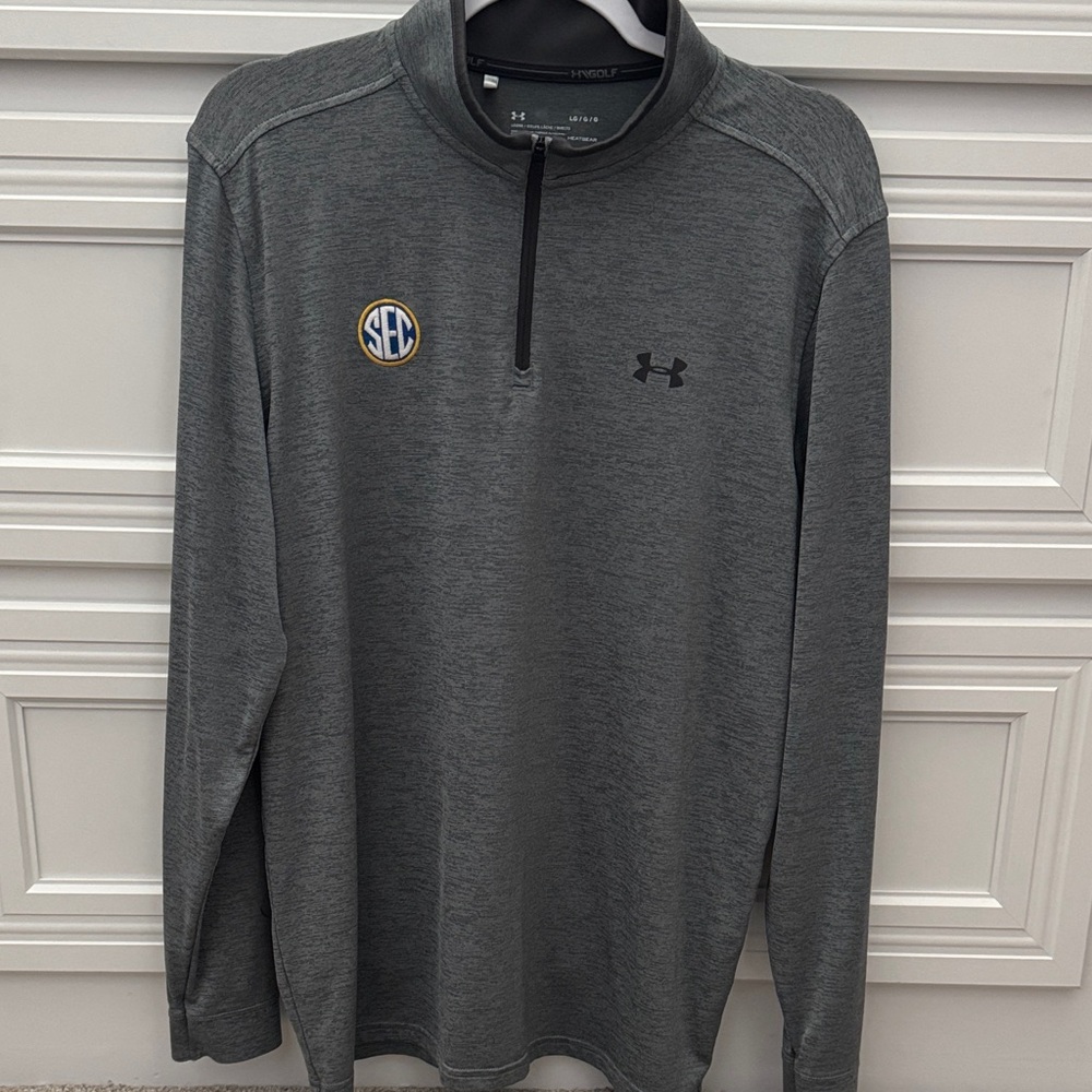 Men’s SEC Under Armour Golf Qtr Zip Pullover